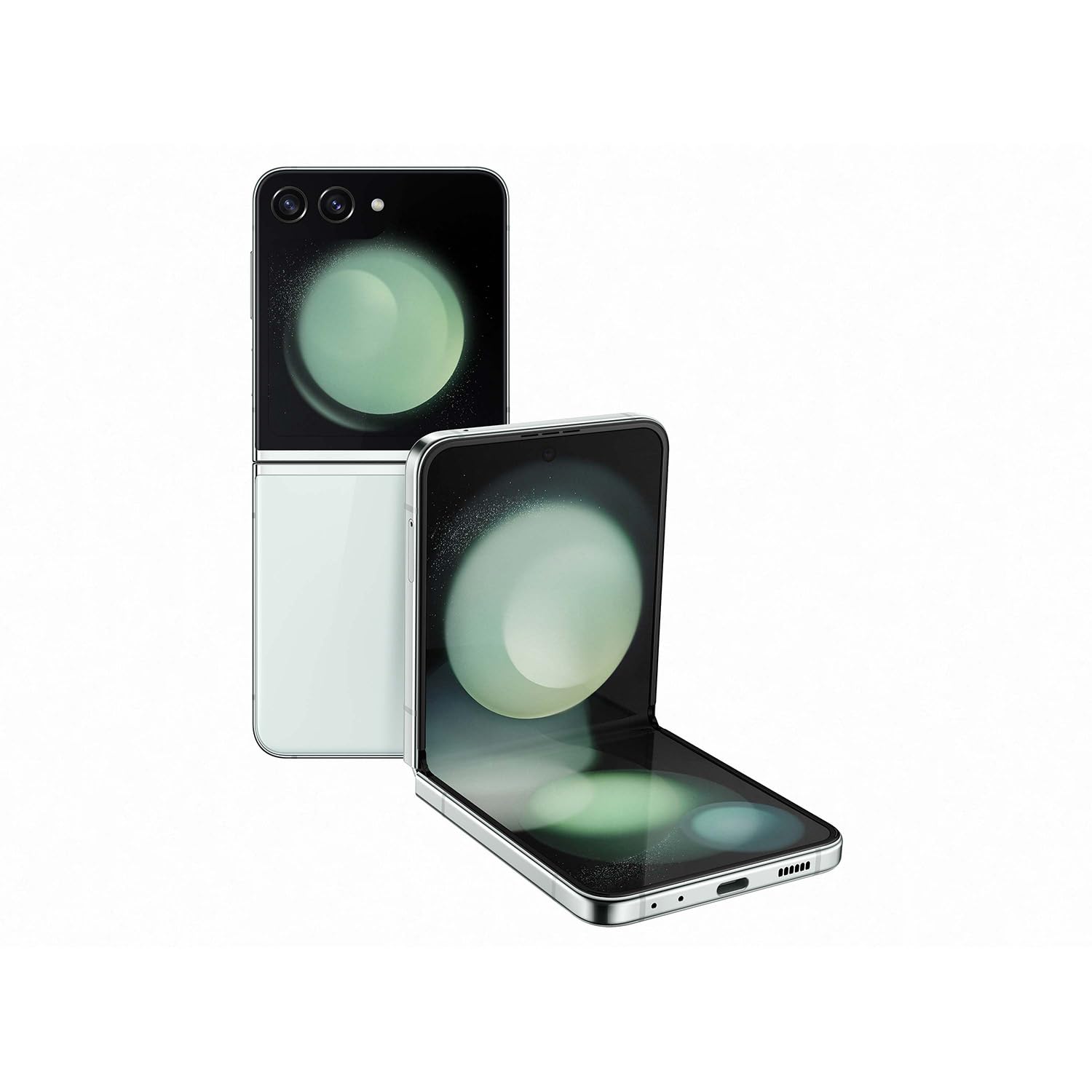 美品 SIMフリー Galaxy Z Flip 5 256GB ミント Refurbished) Samsung Galaxy Z Flip5 5G (Mint, 8GB RAM, 256GB